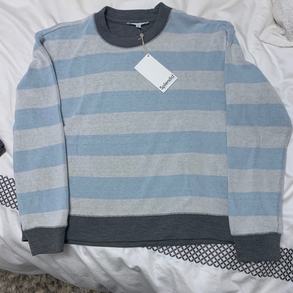 Striped Splendid Sweatshirt